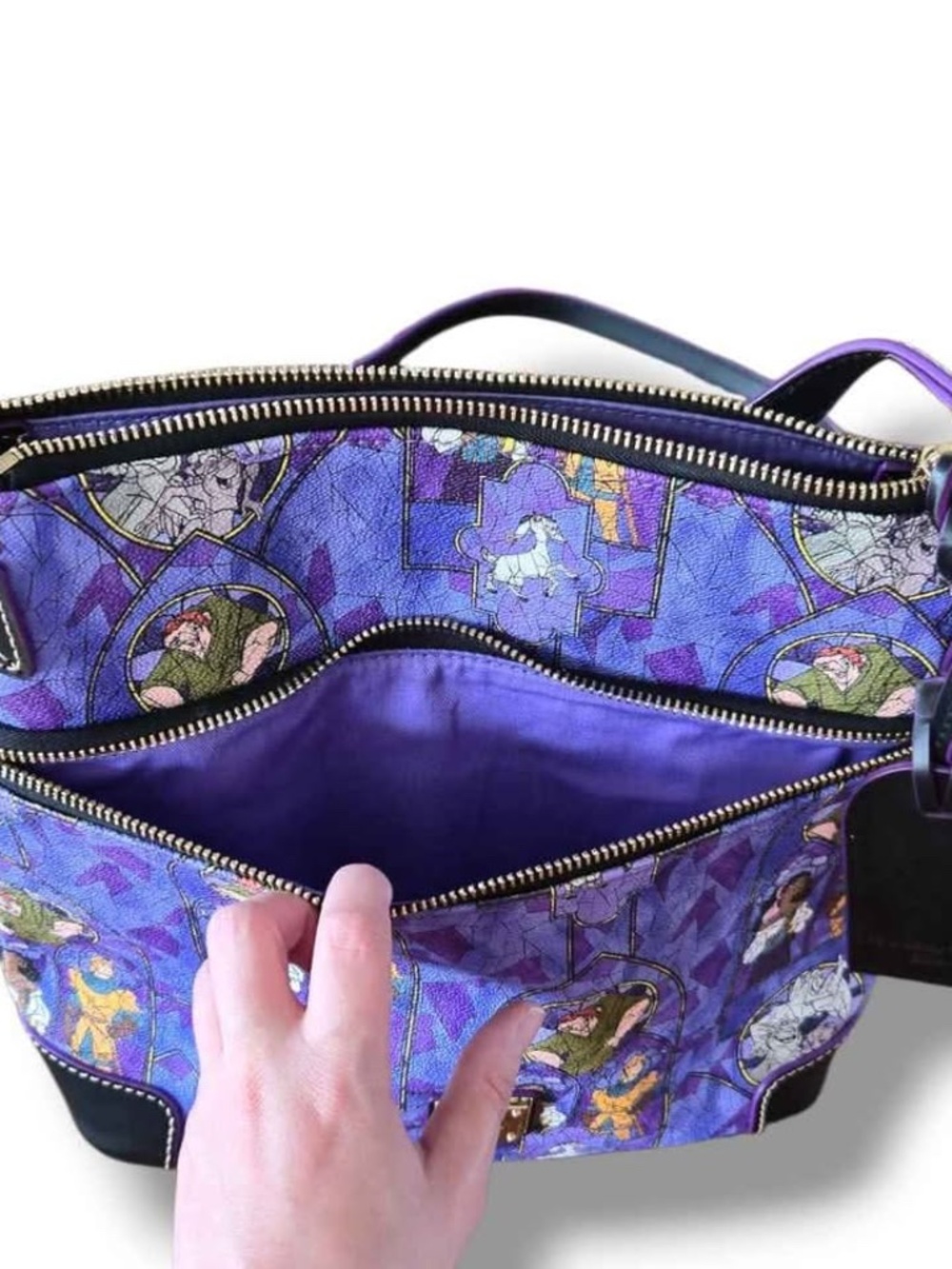 Dooney & Bourke Disney's Hunchback of Notre Dame Crossbody Purse - Picture 2 of 9